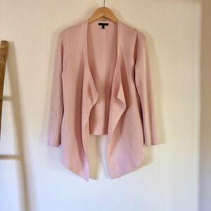 Eileen Fisher Silk Cardigan in Pale Pink Sz S